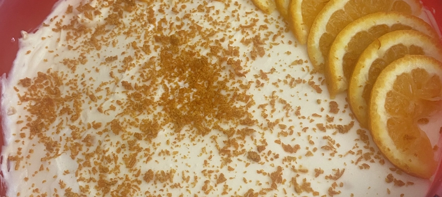 TIRAMISÚ A LA NARANJA