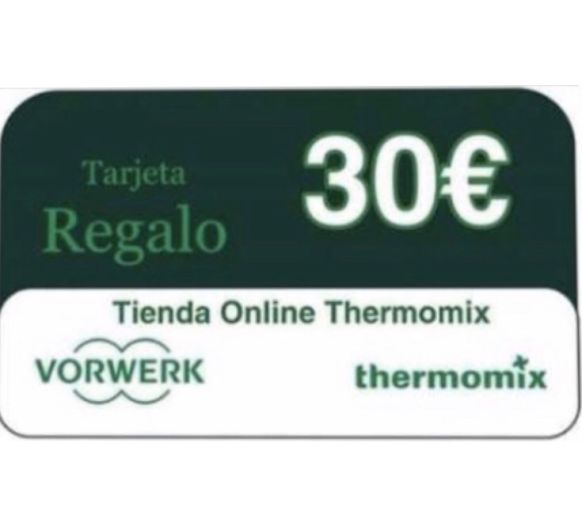 ¿QUIERES GANAR UN CHEQUE DE 30€ PARA GASTAR EN LA TIENDA ONLINE DE Thermomix® ?