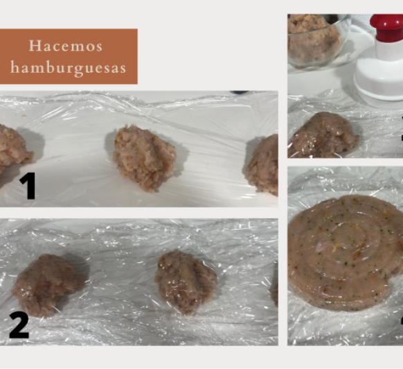 HAMBURGUESAS CASERAS
