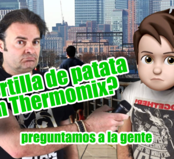 ¿Tortilla de patata con morcilla de Burgos en Thermomix® TM6? preguntamos a la gente