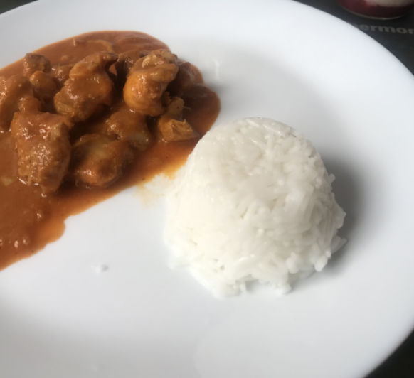 CURRY CREMOSO DE POLLO
